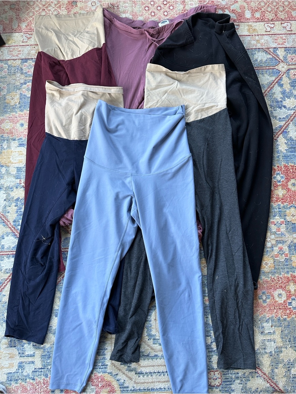 6 Pairs Maternity L/XL Leisure Pants Bundle